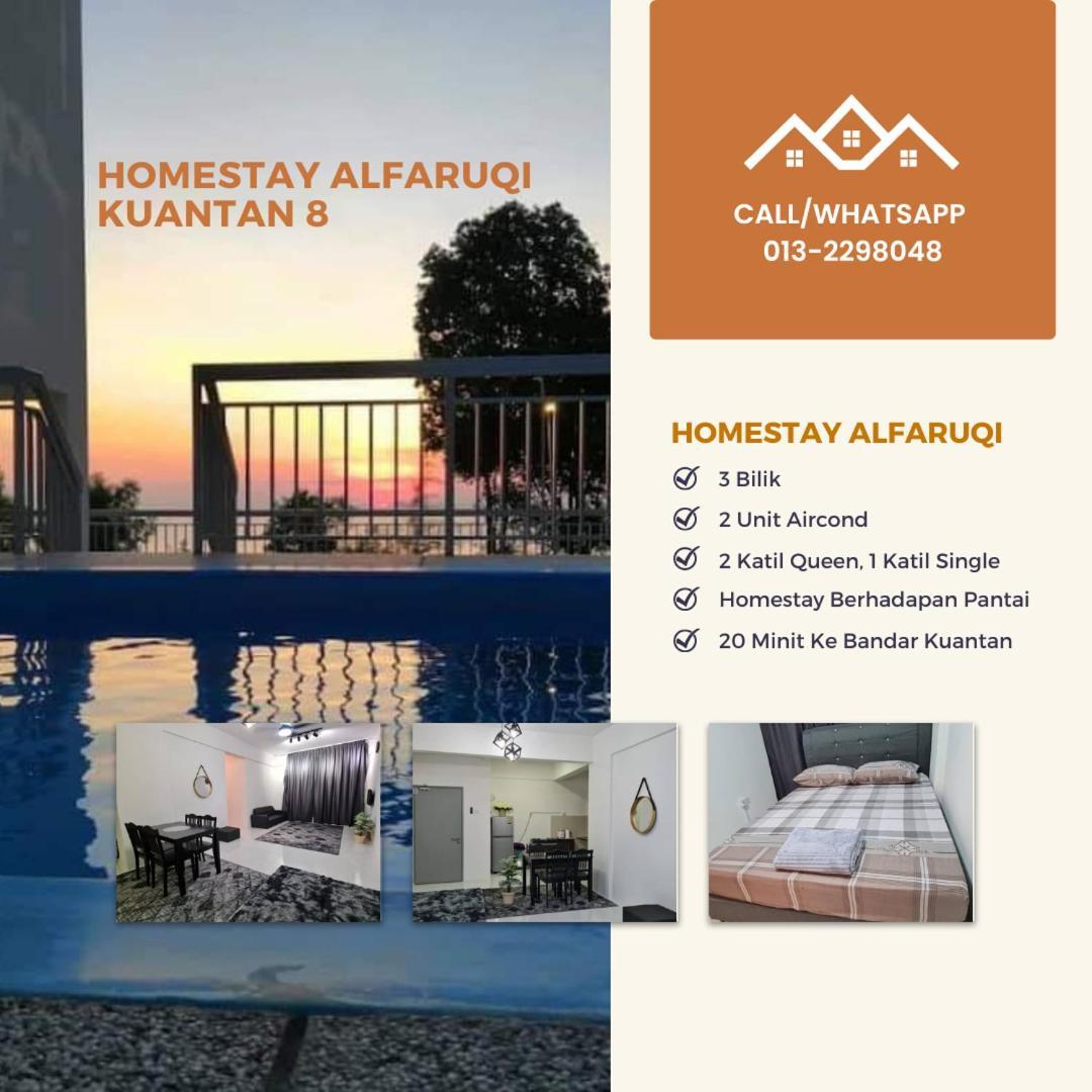 Alfaruqi Homestay Seaview 8 Kuantan Exterior foto